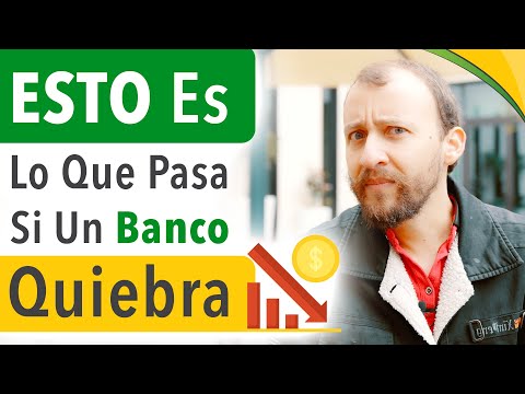 ¿Qué pasa si mi banco quiebra?