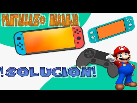 ¿Qué pasa si la pantalla de tu Nintendo Switch se vuelve naranja?