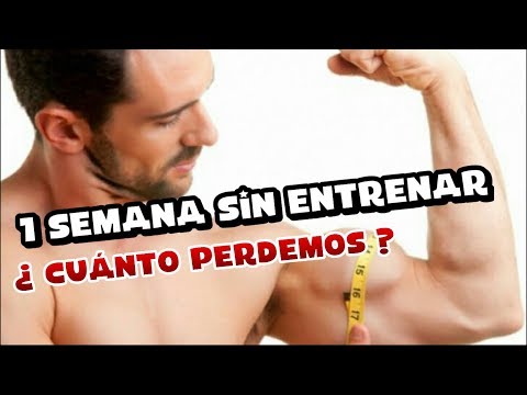 ¿Qué pasa si dejo de ir al gym por una semana?