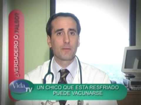 ¿Qué pasa si vacuno a mi bebé con gripe?