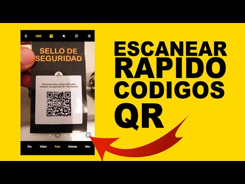 ¿Qué pasa si escaneas el código QR del cargador?