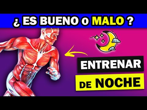 ¿Qué pasa si hago ejercicio en la noche?