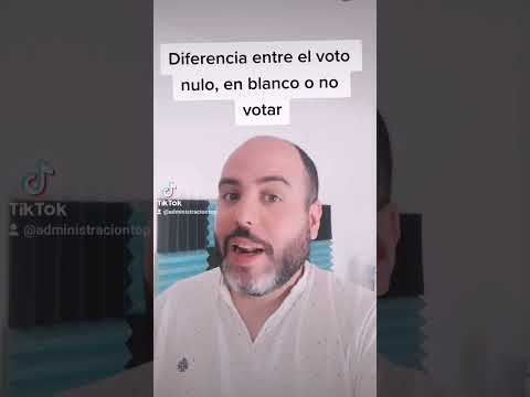 ¿Qué pasa si votas en blanco en España?