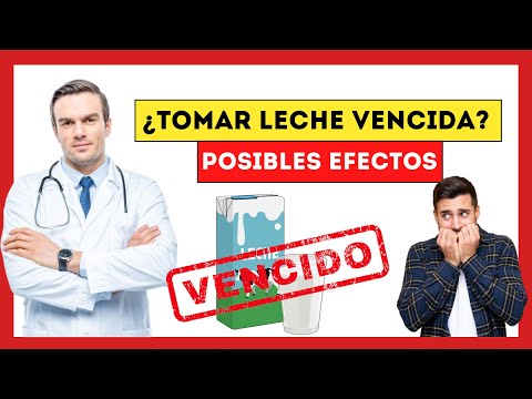 ¿Qué pasa si tomas leche caducada?