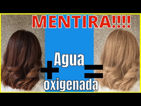 ¿Qué pasa si uso menos agua oxigenada en el tinte?