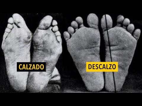 ¿Qué pasa si caminas descalzo?