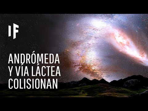 ¿Qué pasa si dos galaxias chocan?