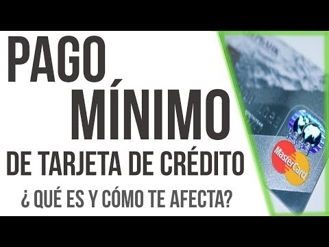 ¿Qué pasa si solo pago el mínimo de mi tarjeta de crédito?