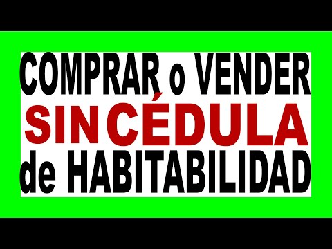 ¿Qué pasa si no tengo la cédula de habitabilidad?