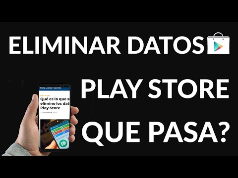 ¿Qué pasa si borro los datos de los servicios de Google Play?