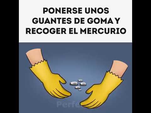 ¿Qué pasa si tocamos el mercurio de un termómetro?