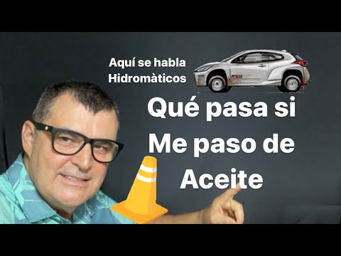 ¿Qué pasa si la transmisión automática tiene aceite de más?