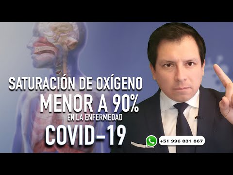 ¿Qué pasa si mi nivel de oxígeno es menor de 90?