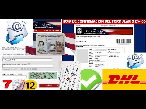 ¿Qué pasa si DHL regresa mi visa?