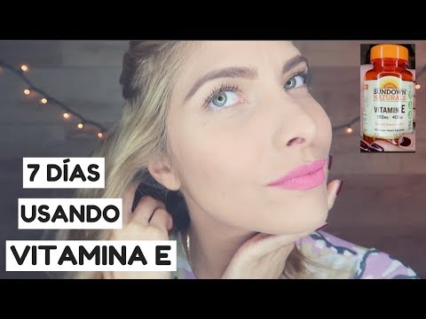 ¿Qué pasa si aplico vitamina E en mi cara?