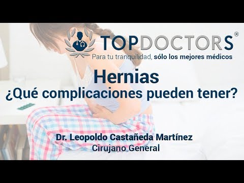 ¿Qué pasa si se revienta una hernia?