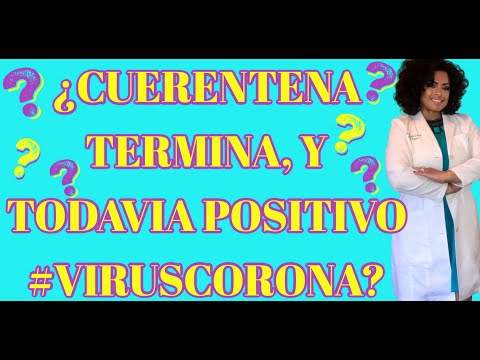 ¿Qué pasa si sigo dando positivo en la prueba de COVID-19?