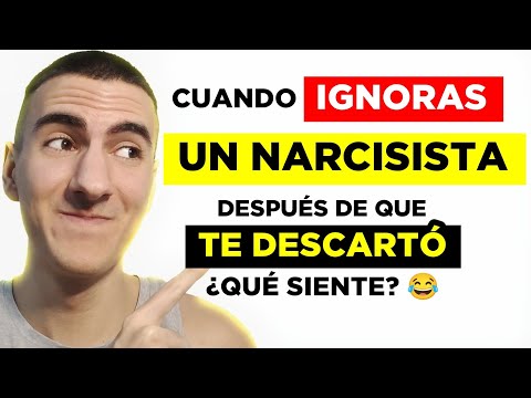 ¿Qué pasa si ignoras al narcisista después del descarte?