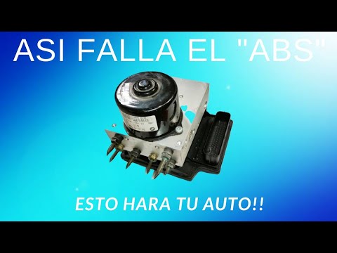 ¿Qué pasa si el ABS de tu coche no funciona?