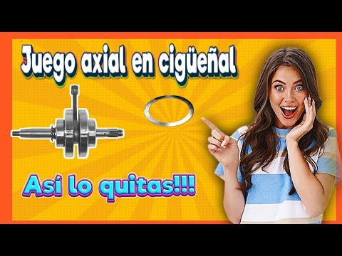 ¿Qué pasa si el cigüeñal tiene juego axial?